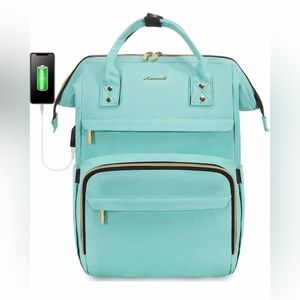 🌻NWT LOVEVOOK Laptop Backpack Large Capacity 17” Aqua